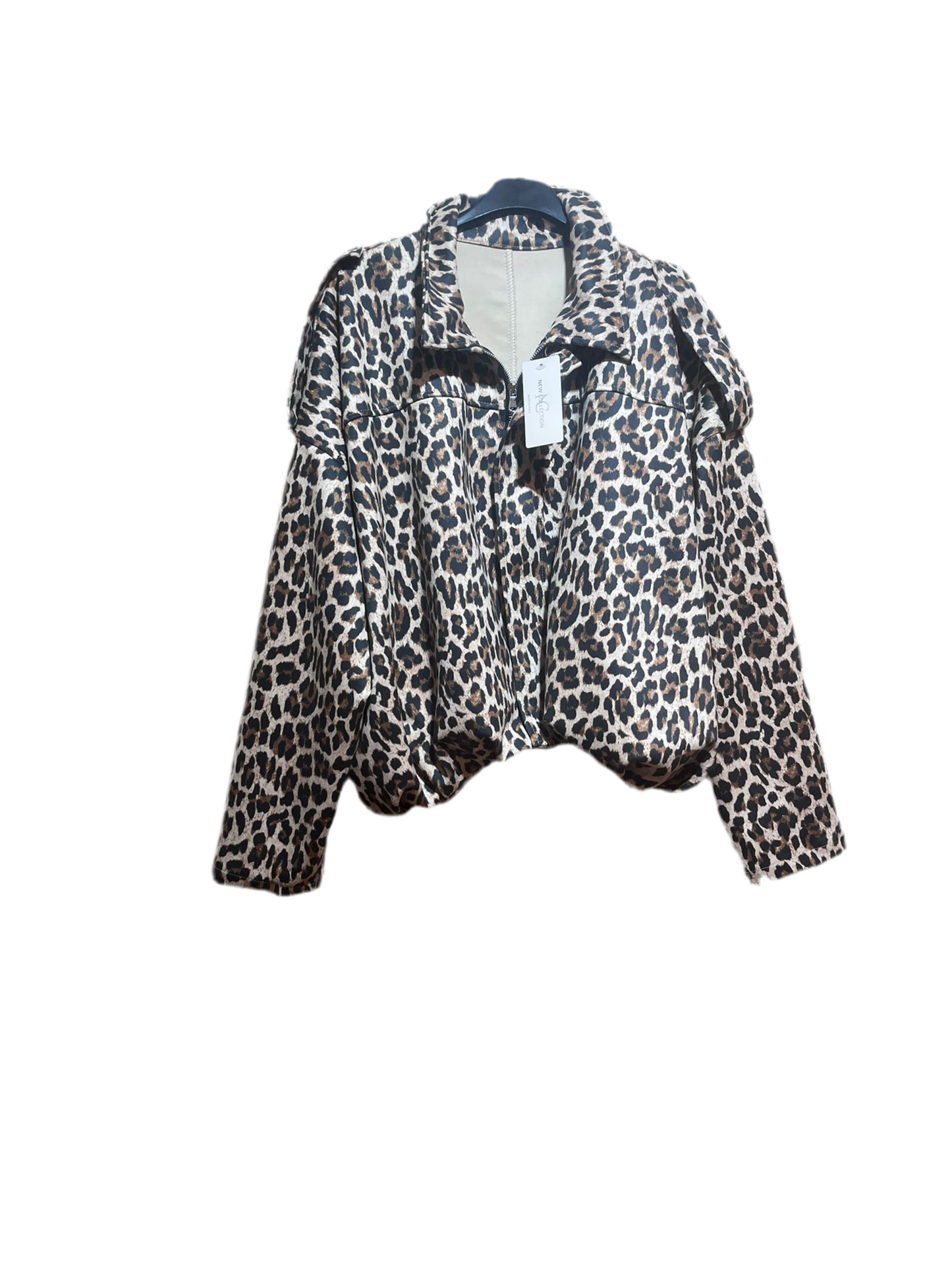 Chaqueta Corta Estampado Animal Print