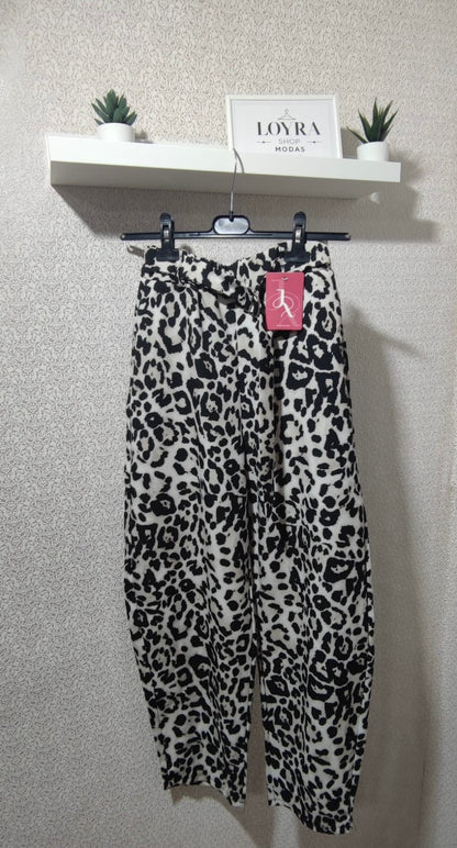 Pantalón de leopardo