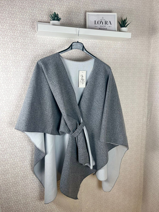 Poncho con Cinturón