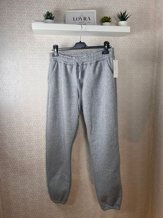 Pantalón Jogger Gris Jaspeado - Confort y Estilo Athleisure